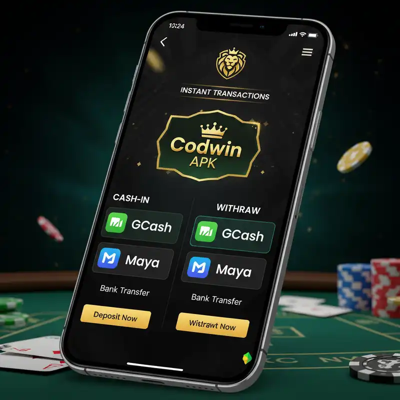 Gabay sa GCash Deposit at Withdrawal sa Codwin APK